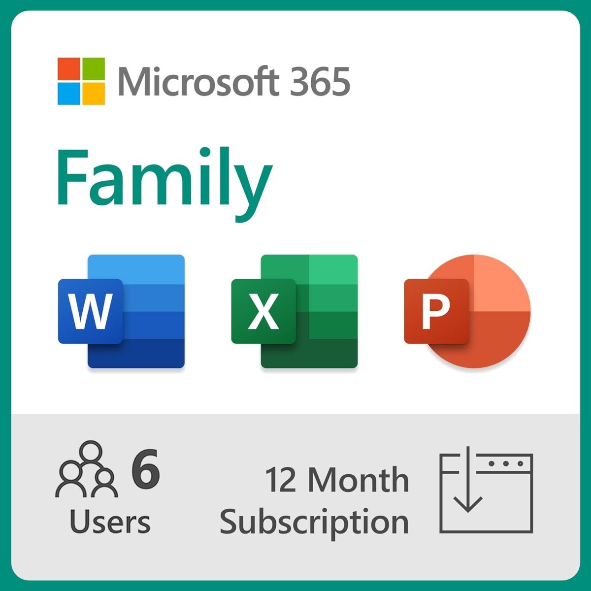 Microsoft Office 365 Family (1 Year, 5 Devices) TrustedTech