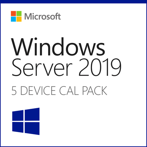 Microsoft Windows Server 2019 - 5 Device Client Access License (CAL) - TrustedTech