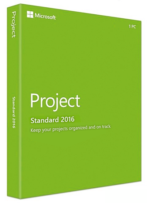 Microsoft Project Standard 2016 Retail Box - TrustedTech