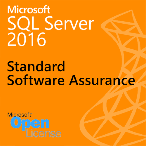 Microsoft SQL Server 2016 Standard Academic Software Assurance Only - TrustedTech