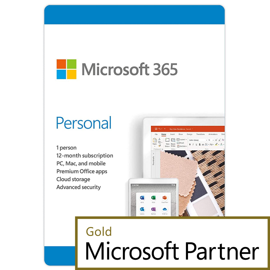 Microsoft Office 365 Personal – Annual Subscription