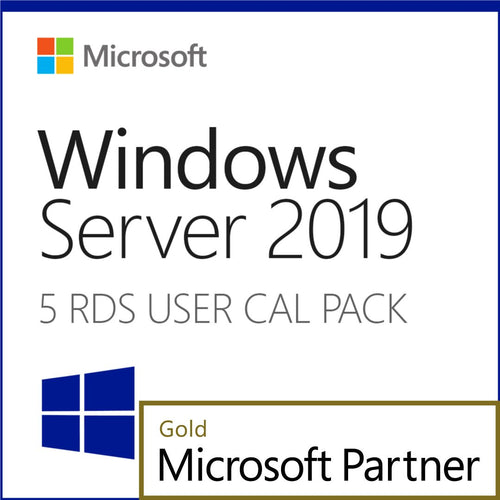 Microsoft Windows Server 2019 Remote Desktop - 5 User CAL - TrustedTech
