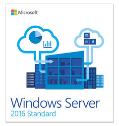 Windows Server 2016 Standard - 16 Core + 5 RDS CALs - TrustedTech