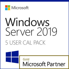 Microsoft Windows Server 2019 - 5 User Client Access License (CAL) - TrustedTech