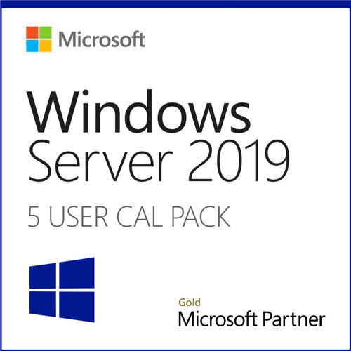 Microsoft Windows Server 2019 - 5 User Client Access License (CAL) - TrustedTech