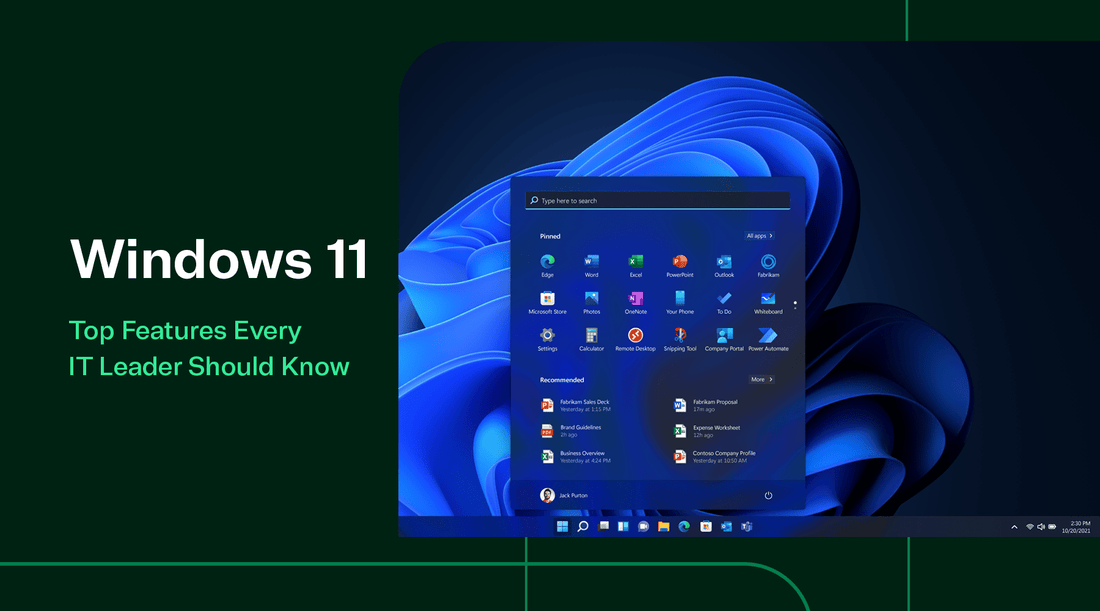 The Top Windows 11 Features Every IT Leader Should Know – TrustedTech
