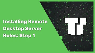 Setting Up Remote Desktop Server | Part 1: Installing Roles