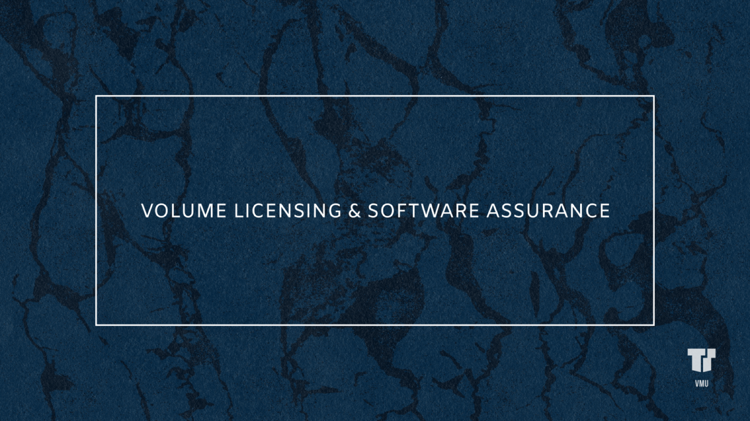 Microsoft Volume Licensing & Software Assurance