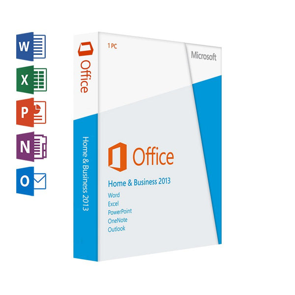 Windows 10 Pro + Microsoft Office 2013 Home and Business Bundle - Digital  Licences