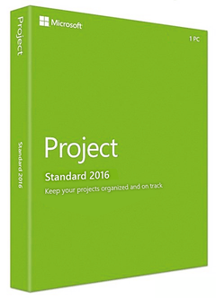 Microsoft Project Standard 2016 Retail Box - TrustedTech