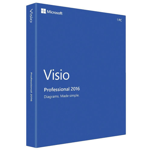 Microsoft Visio Professional 2016 - Instant License - TrustedTech