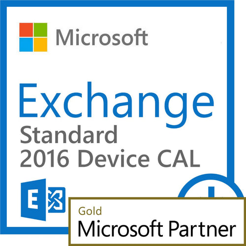 Exchange Server 2016 Standard - 1 Device CAL - TrustedTech