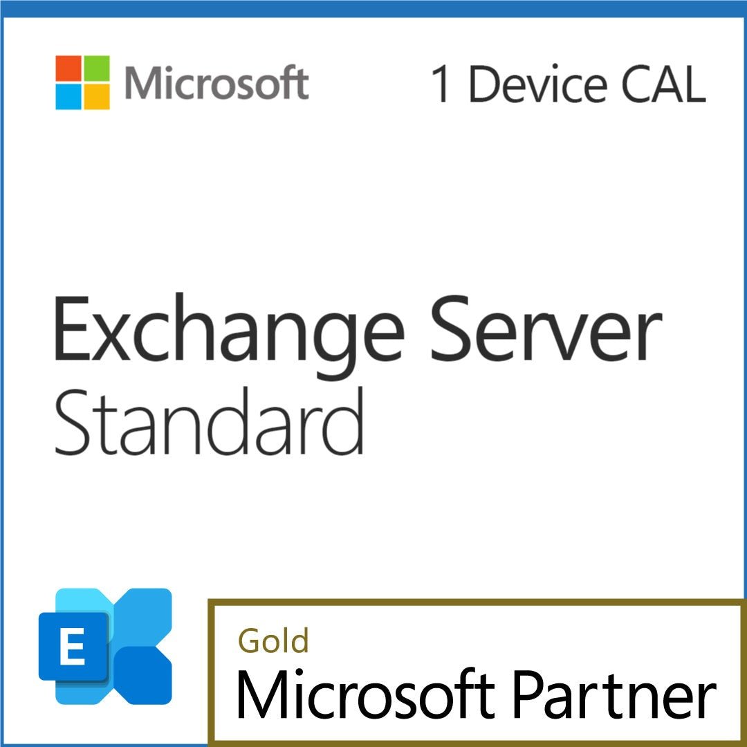 Microsoft Exchange Standard – 1 Device CAL (w/ Software Assurance ...